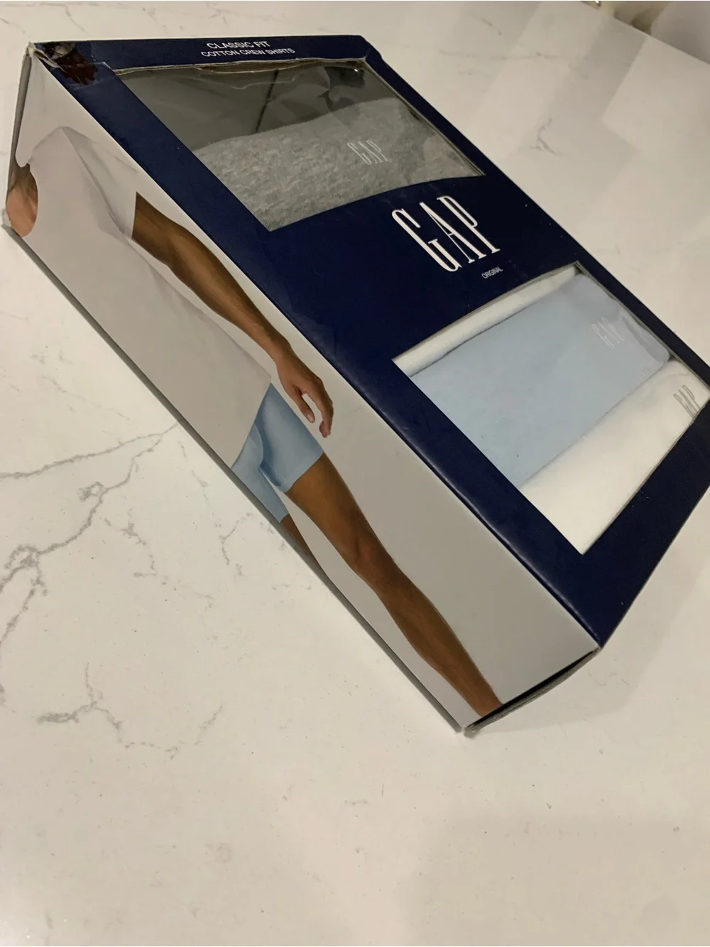 GAP Men 4 Pack BOXED Cotton Ribbed Tanks Size M